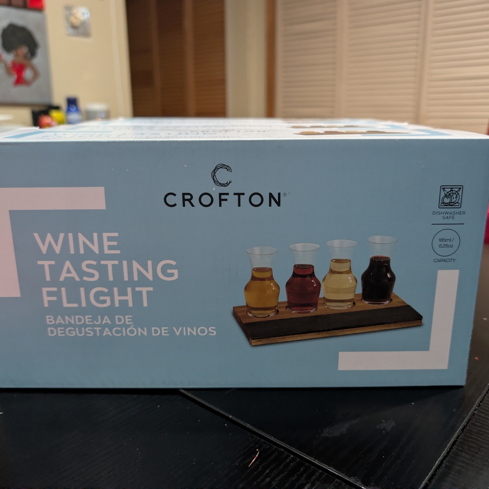 Wine Tasting Flight Sampler Board